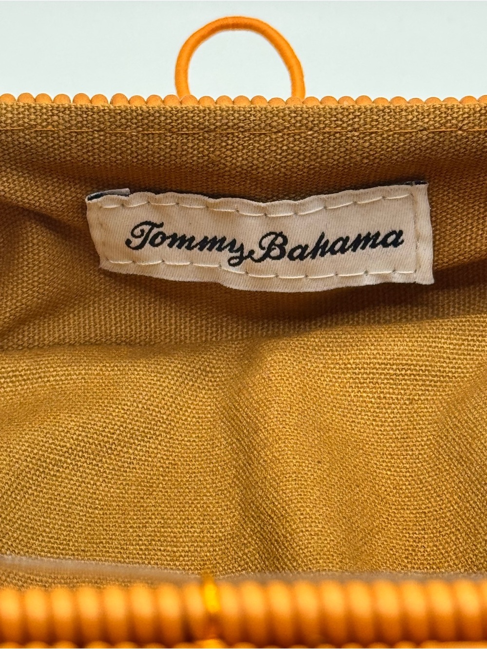 Tommy Bahama Woven Mini Car-Shaped Bag in Honey Brown with Tan Straps - Picture 6 of 12